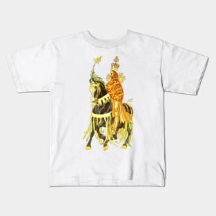 Floral King Kids T-Shirt